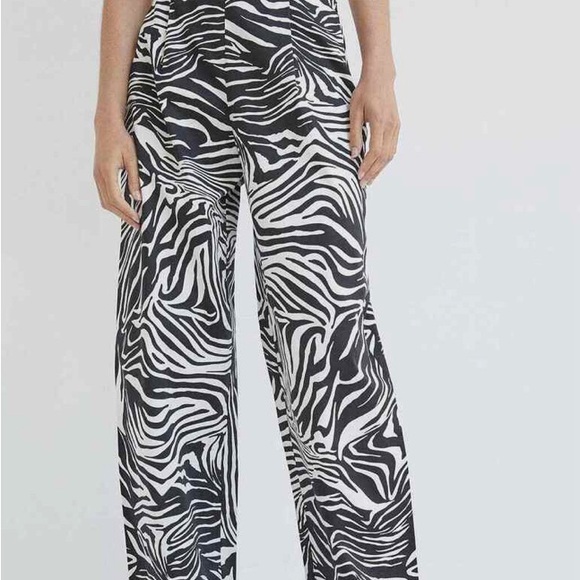 Anthropologie Corey Lynn
Calter Zebra-Striped Pants - Picture 3 of 9